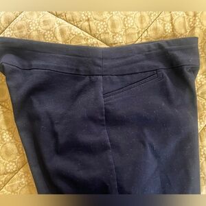 Capri elastic waist pants.